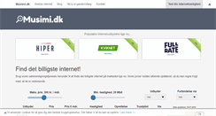 Desktop Screenshot of musimi.dk